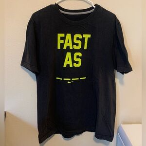 “Fast As ____” T-Shirt - Nike